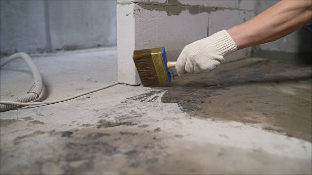SJ Waterproofing Pros Waterproofing coverage map for Manilla, IN and surrounding area